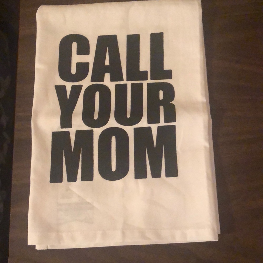Hang Tight Towel, “Call your mom”, New